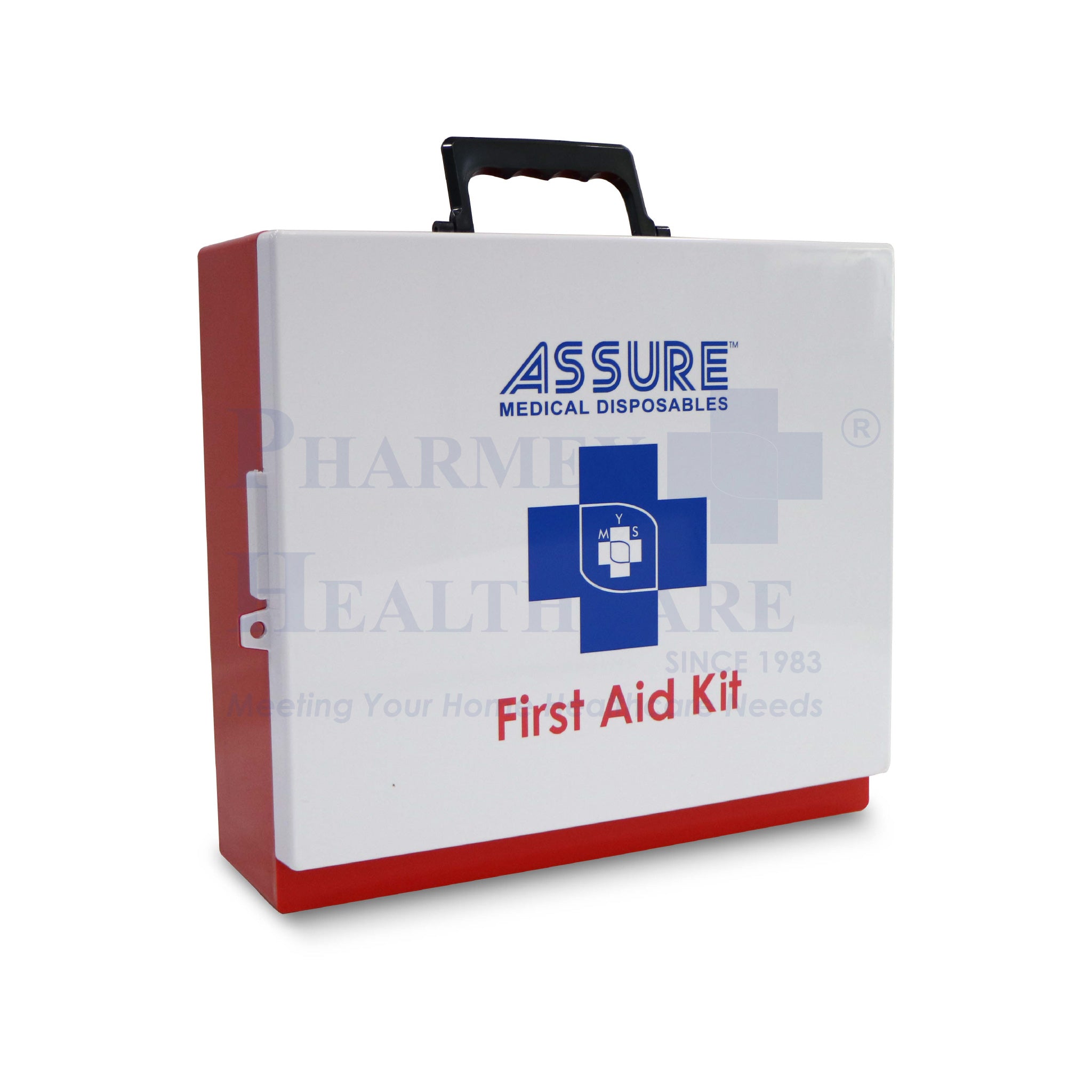L- empty first aid box